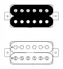 Neck humbucker pickup