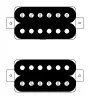 Set of 2 humbucker pickups