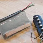 Set mit 2 gebrauchten TOrnade MS Alnico 4 Humbucker-Tonabnehmern