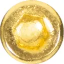 Gold hexagonal P90 humbucker screw