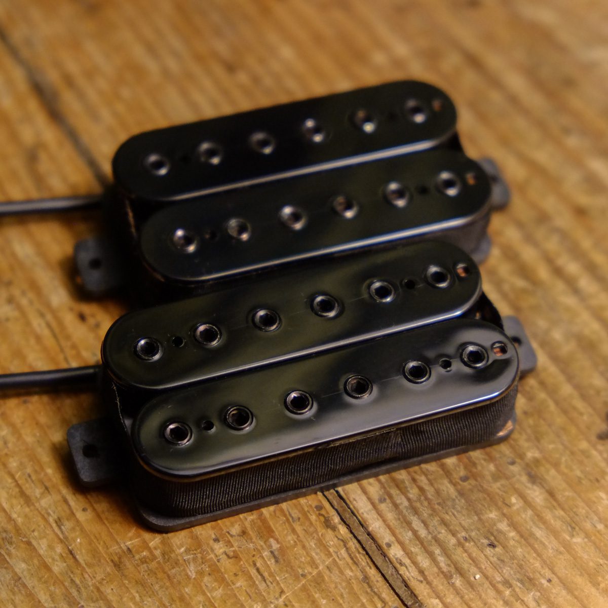 Set 2 micros humbucker Gn'B type PAF noir