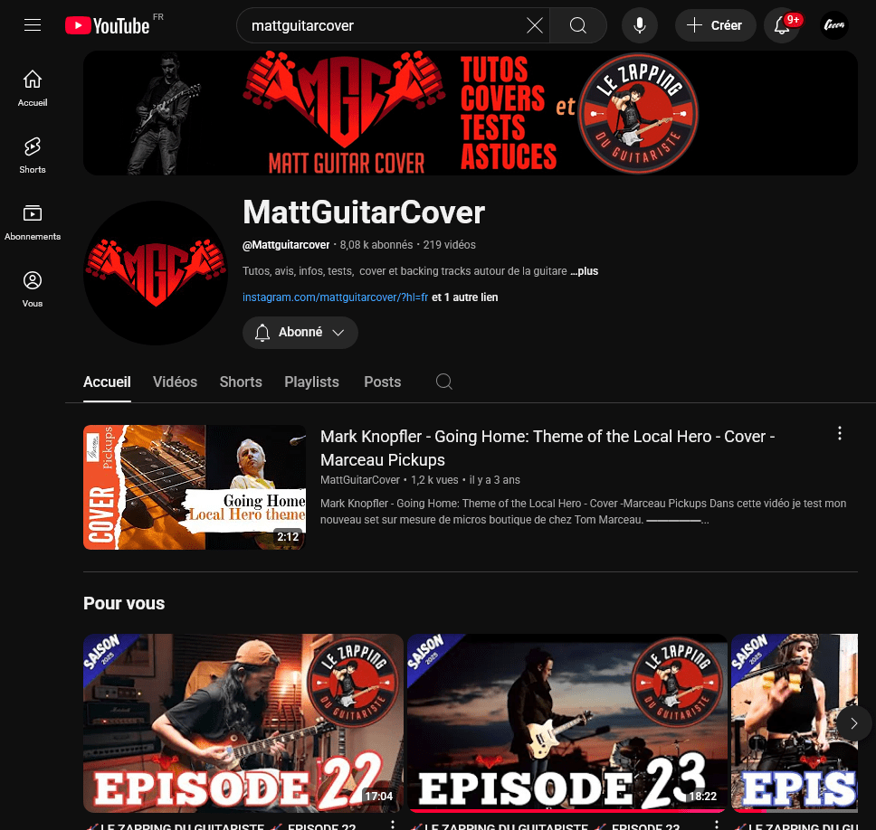 mattguitarcover youtube